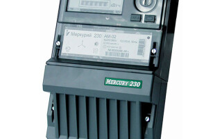 Обзор трехфазного электросчетчика марки Меркурий 230